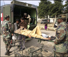 Loading and Unloading the M997 HMMWV Ambulance